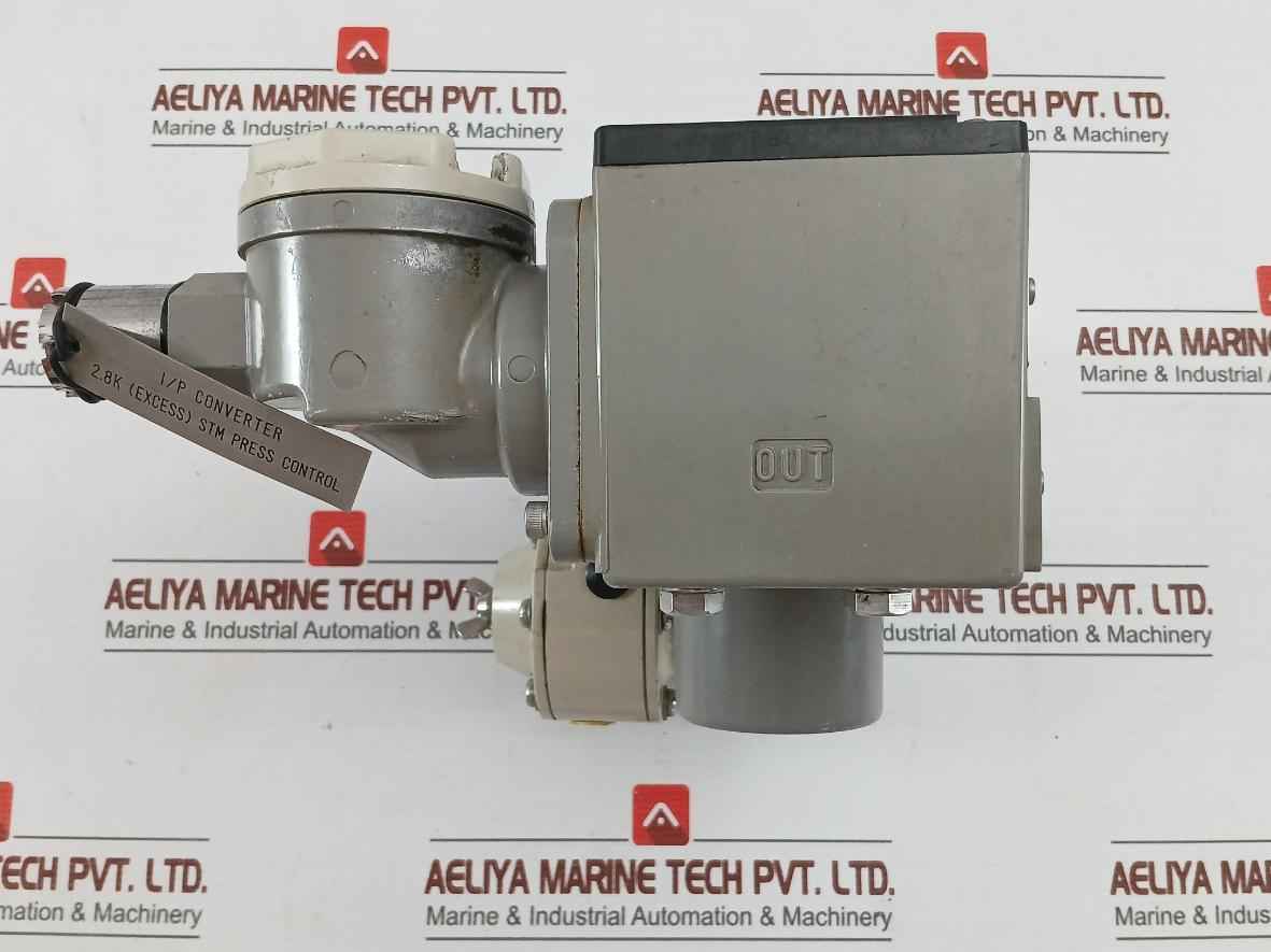 Kz03-1A Yamatake-honeywell Part No: Kux113-xw11Ax-7 I/P Converter W/ Air Regulator
