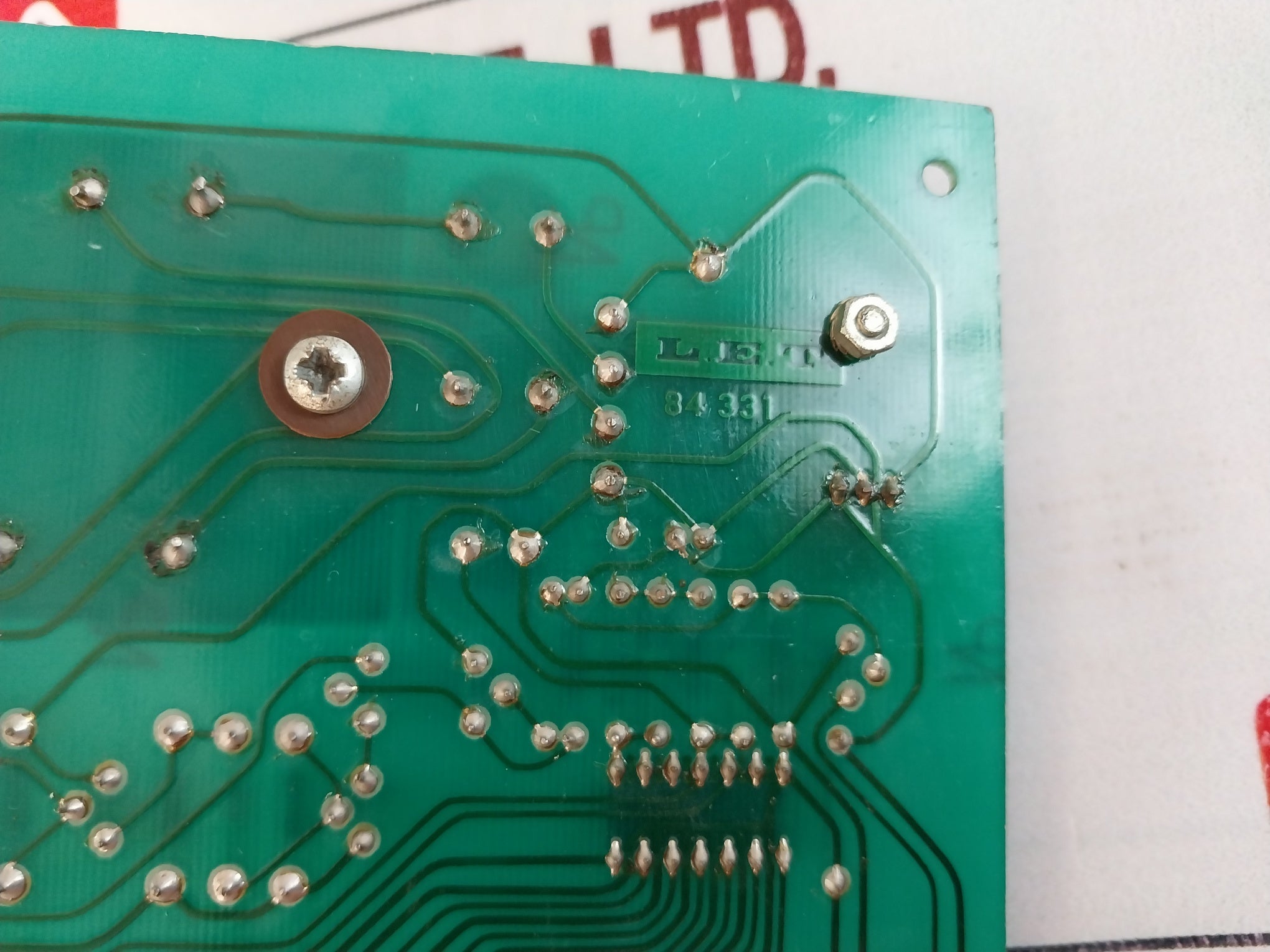 L.E.T. 84331 Printed Circuit Board 12V 0,66A