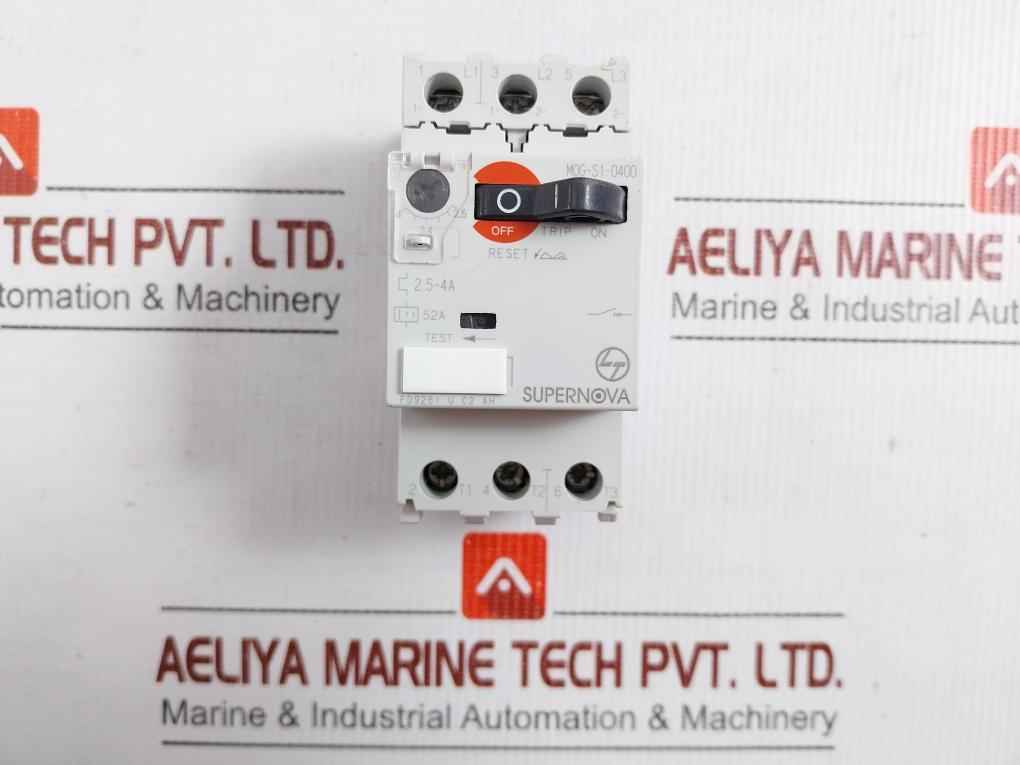 L&T 690V 50/60Hz Motor Protection Circuit Breaker Mog-s1-0400