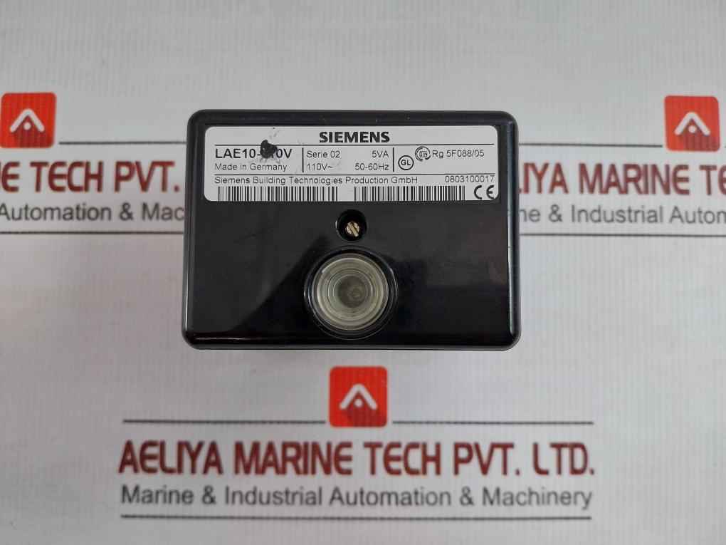 Lae10-110V Flame Detector Relay Siemens