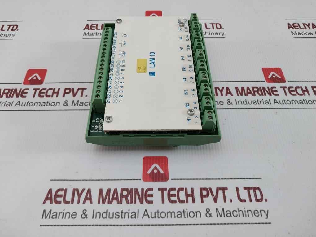Lam 10 Logic Alarm Module Is Interschalt