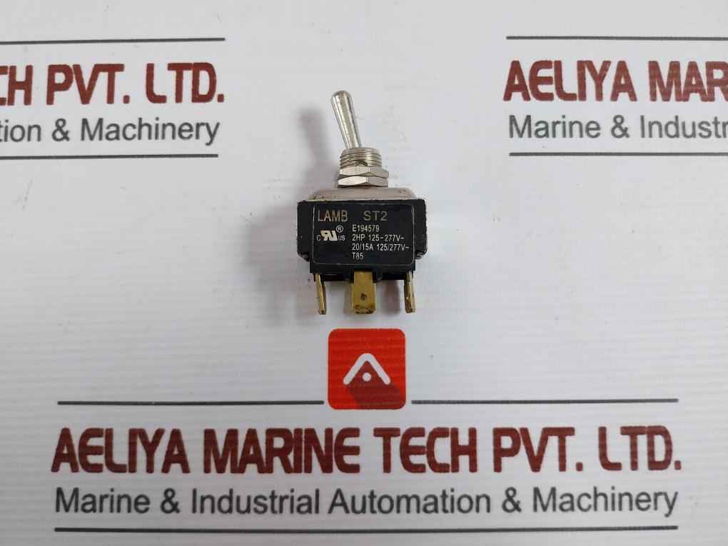 Lamb St2 Toggle Switch 20/15A 125/277V 2Hp