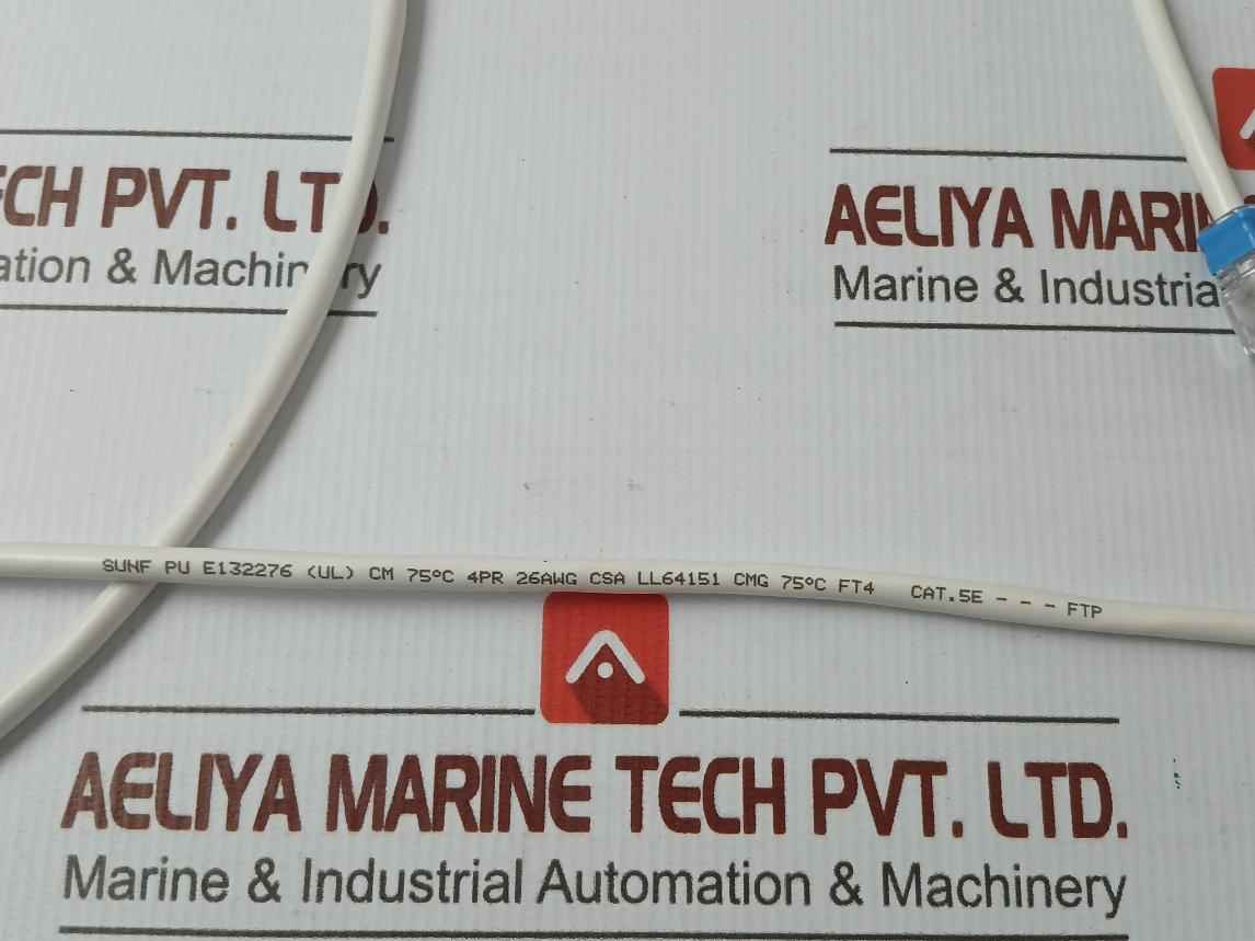 Lan Cable Set E132276 Sunf Pu Cm 75˚C 4Pr 26Awg