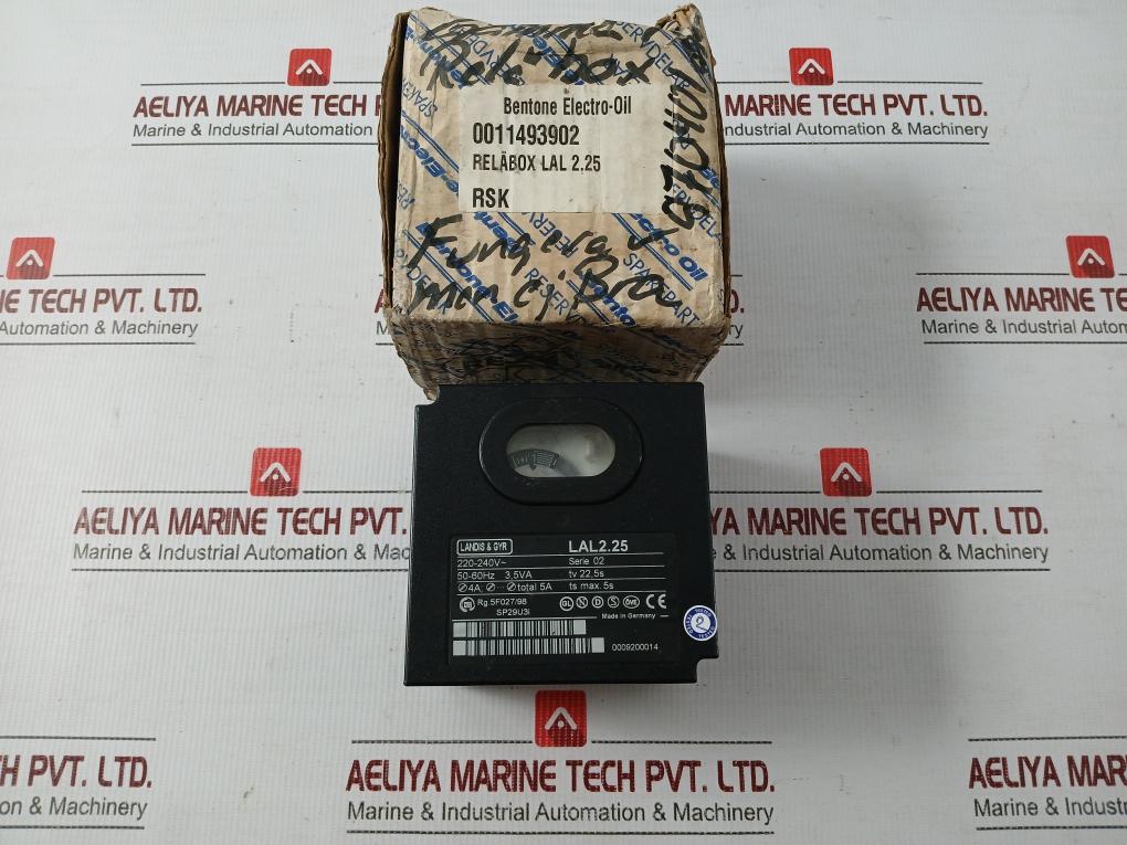 Landis & Gyr 50-60Hz 220-240V Burner Controller Lal2.25
