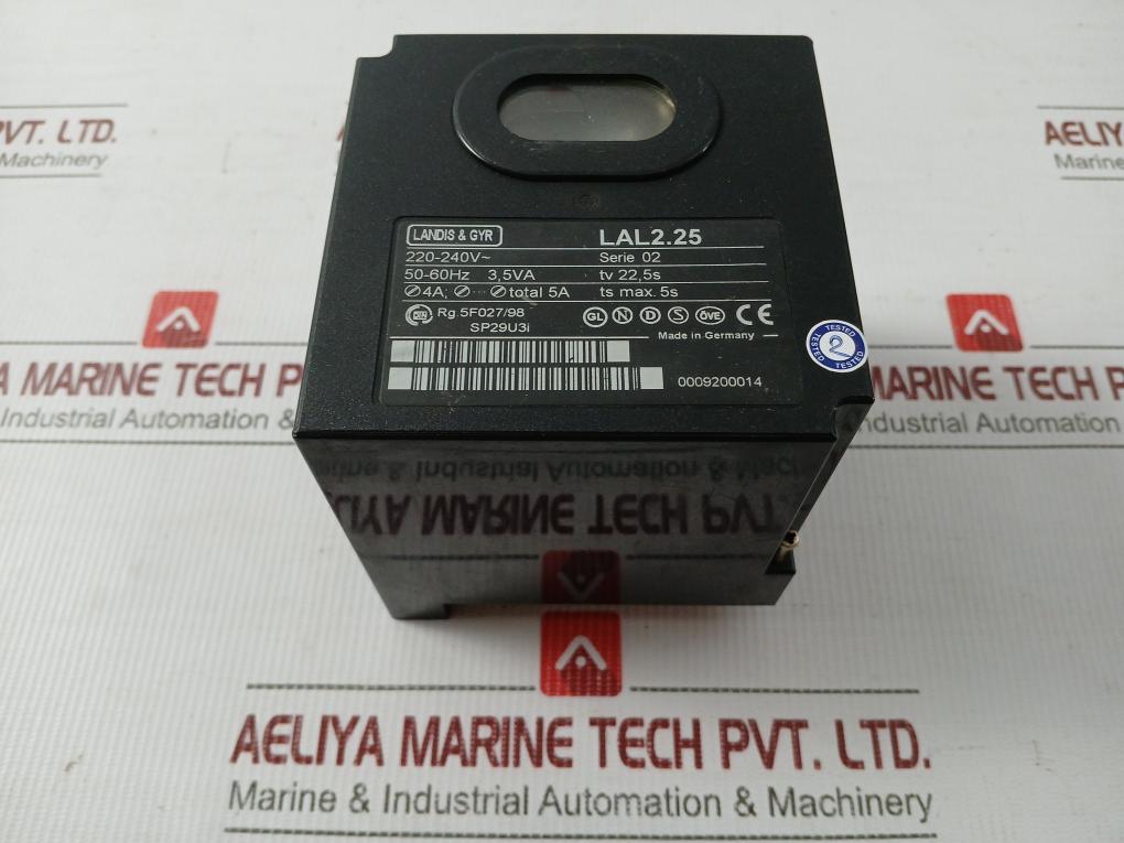 Landis & Gyr 50-60Hz 220-240V Burner Controller Lal2.25