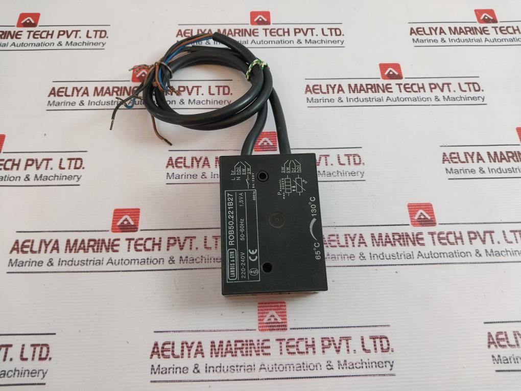 Landis & Gyr Rob50.221B27 Temperature Controller 65°C 130°C