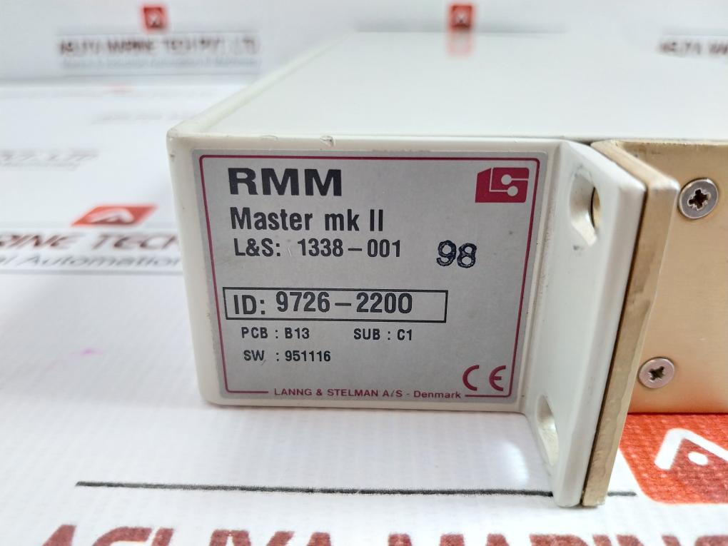 1338-001 Rmm Master Module With Connecting Cable Lanng & Stelman