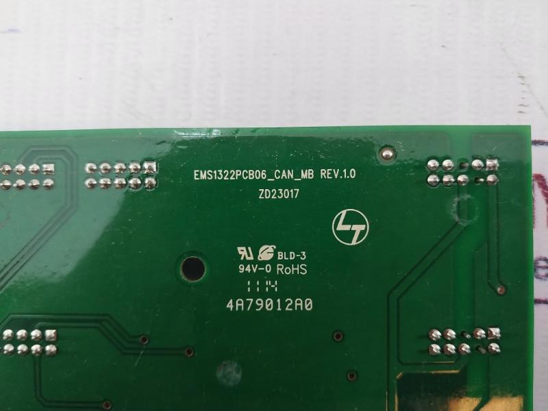 Larsen & Toubro Ems1322Pcb06_Can_Mb Printed Circuit Board Card Rev 1.0 4A79012A0
