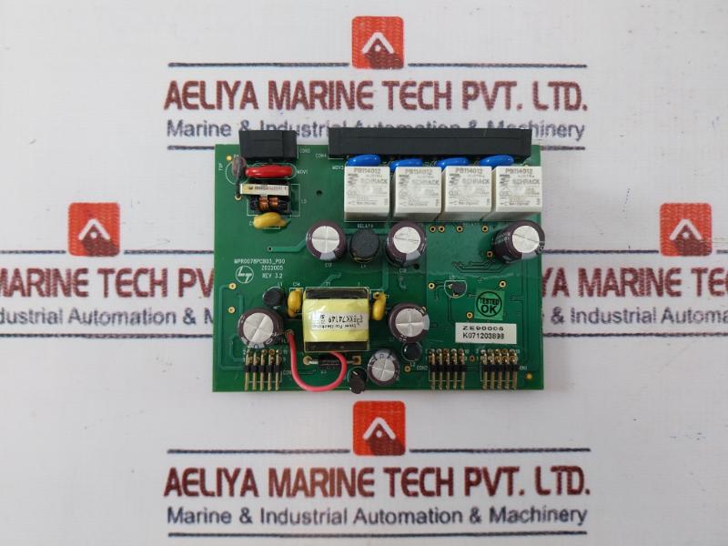 Larsen & Toubro Mpr0078pcb03_pd0 Power Control Distribution Board Rev 3.2 94v-0