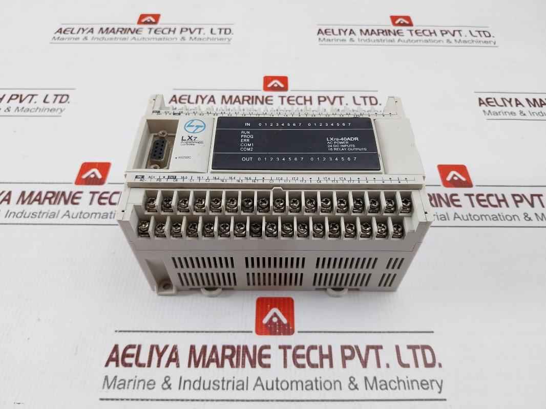 Larsen & Toubro Lx7S-40Adr Lx7 Series Programmable Logic Controller 24Vdc 10Ma