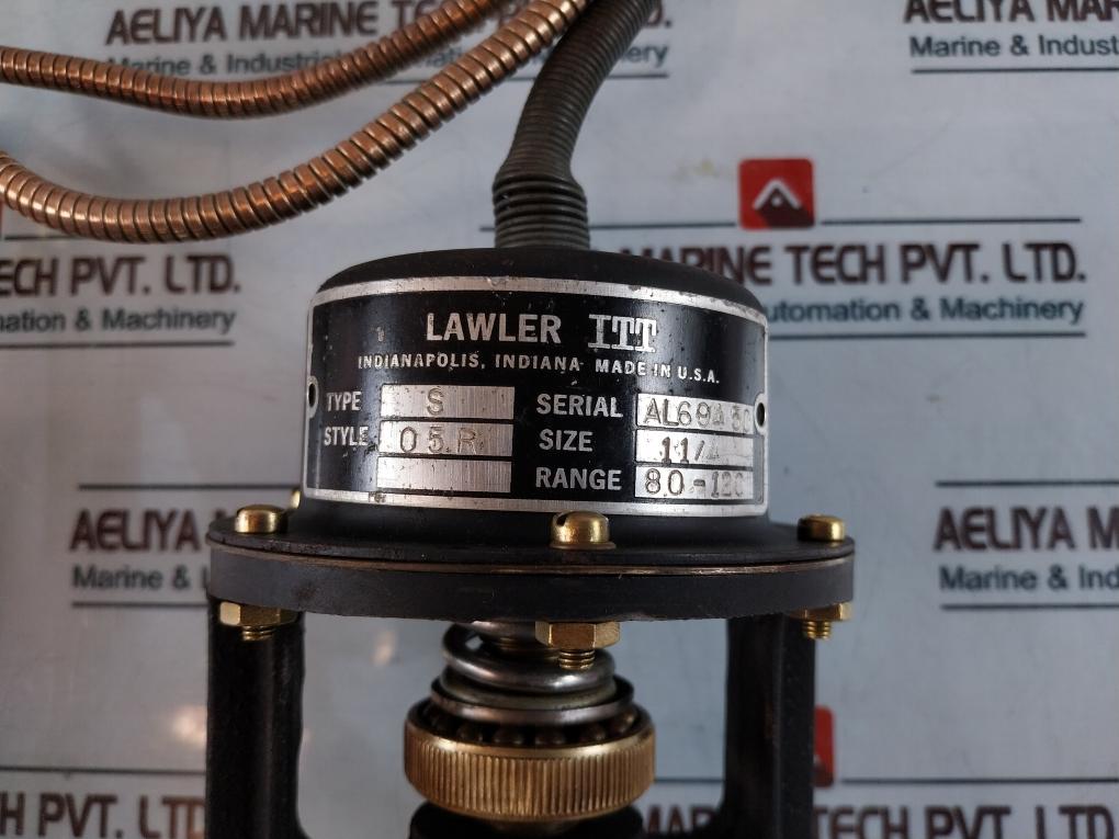 Lawler Itt S Thermostatic Temperature Regulator 80-120 11/4