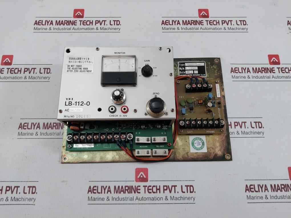 Lb-112-0 Thermo Transmitter Monitor Control Module Yamamoto Electric Ac200/220V