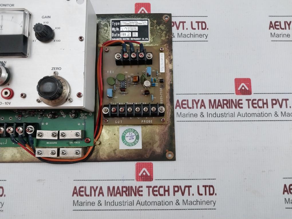 Lb-112-0 Thermo Transmitter Monitor Control Module Yamamoto Electric Ac200/220V