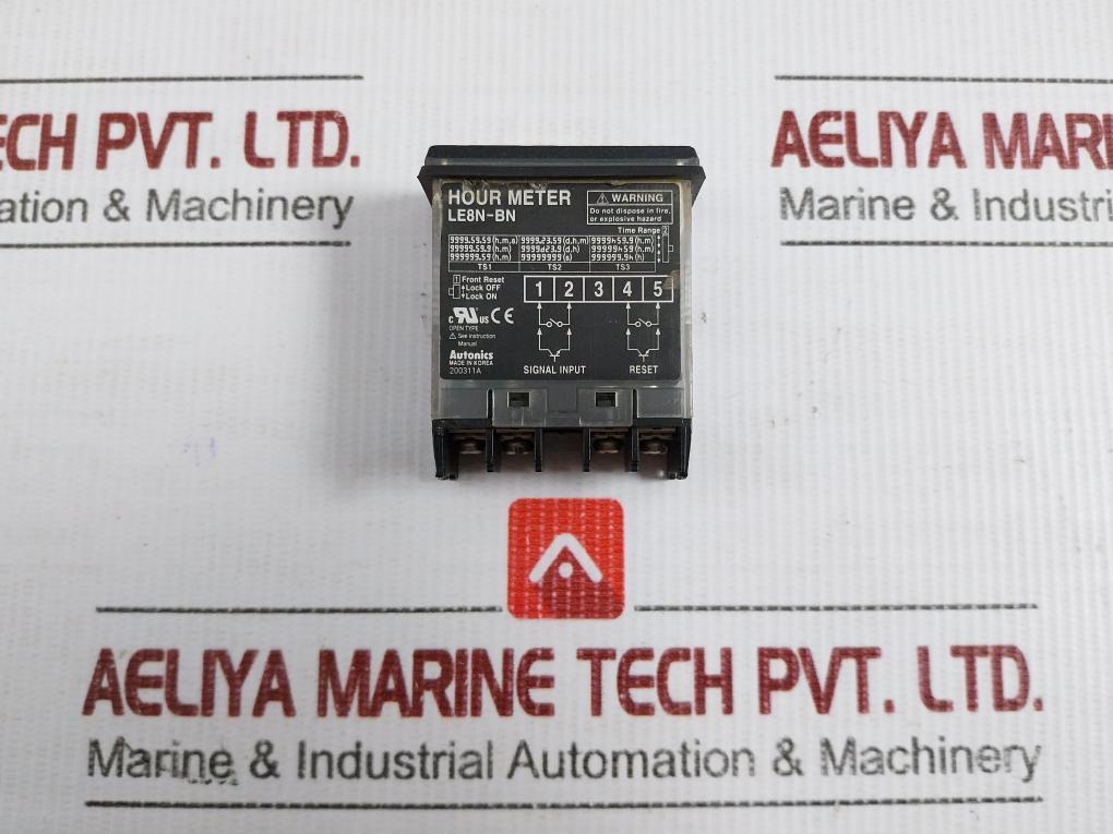 Le8N-bn Autonics Lcd Digital Timer 200311A