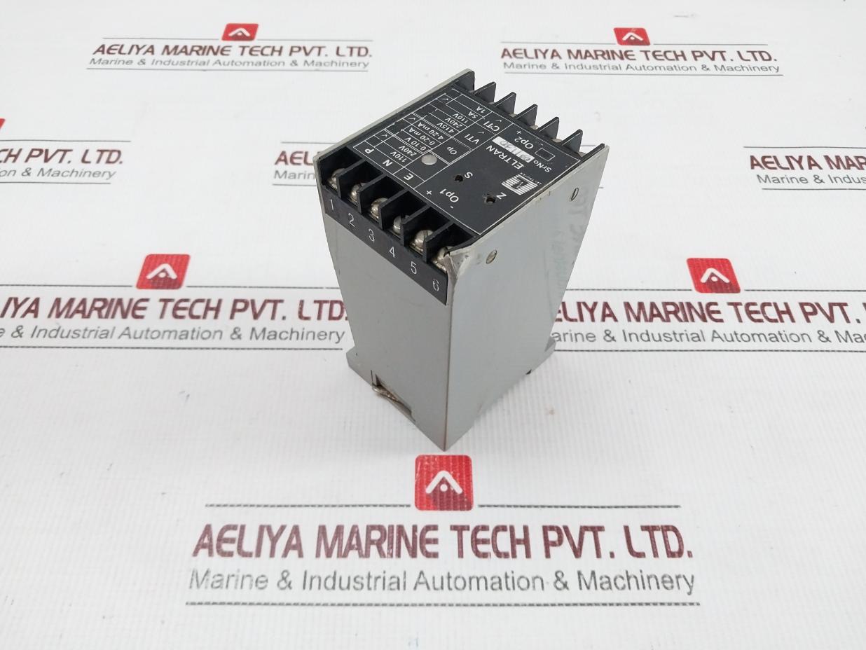 Lectrotek Systems Eltran Cti Electrical Current Voltage Transducer 0-5 Amp 240V