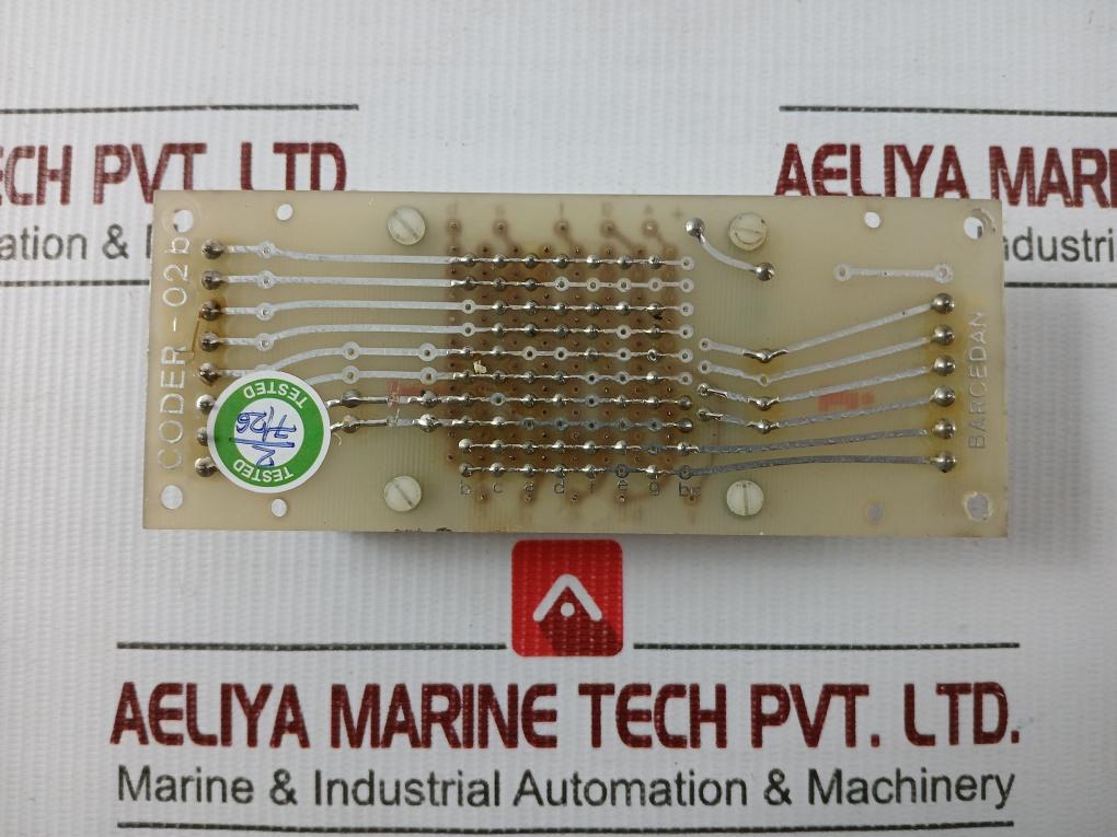 Led Display Driver Board Coder-02B Barcedan 24V Dc