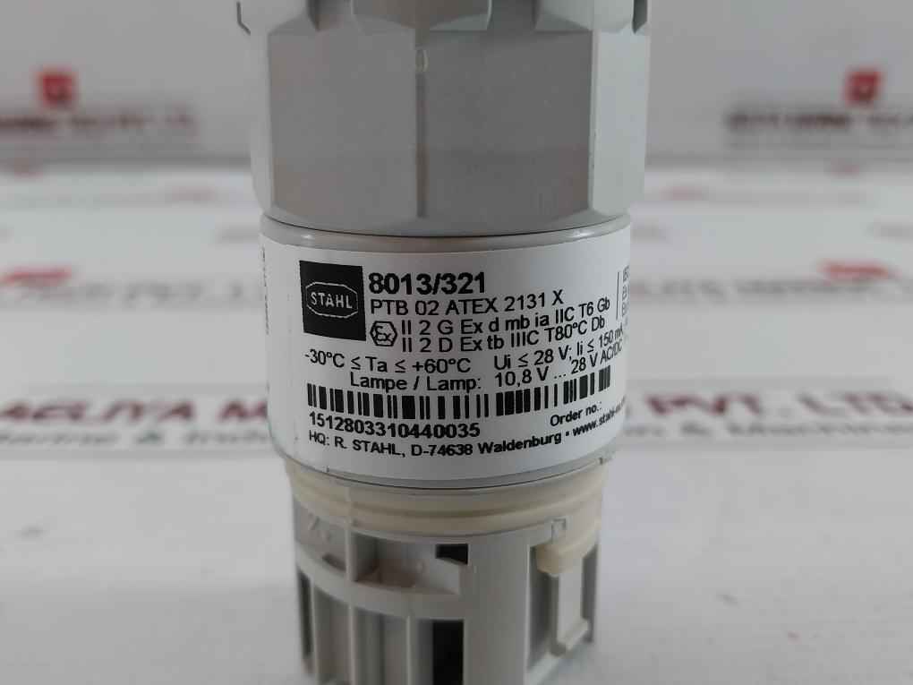 Led Pilot Light Set 8013/321 Stahl 10,8 V... 28V Ac/Dc