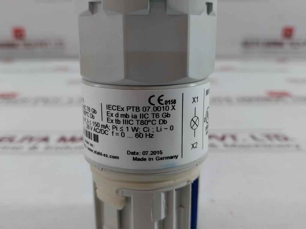 Led Pilot Light Set 8013/321 Stahl 10,8 V... 28V Ac/Dc