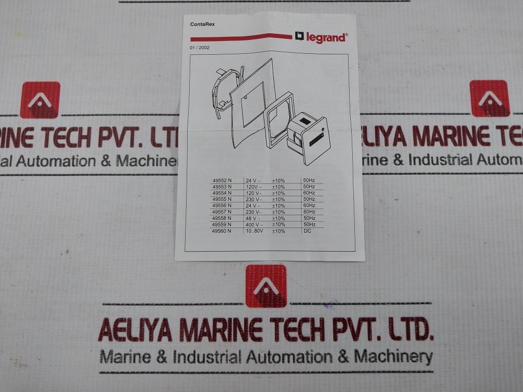 Legrand 10-80V, Dc Contarex 49560