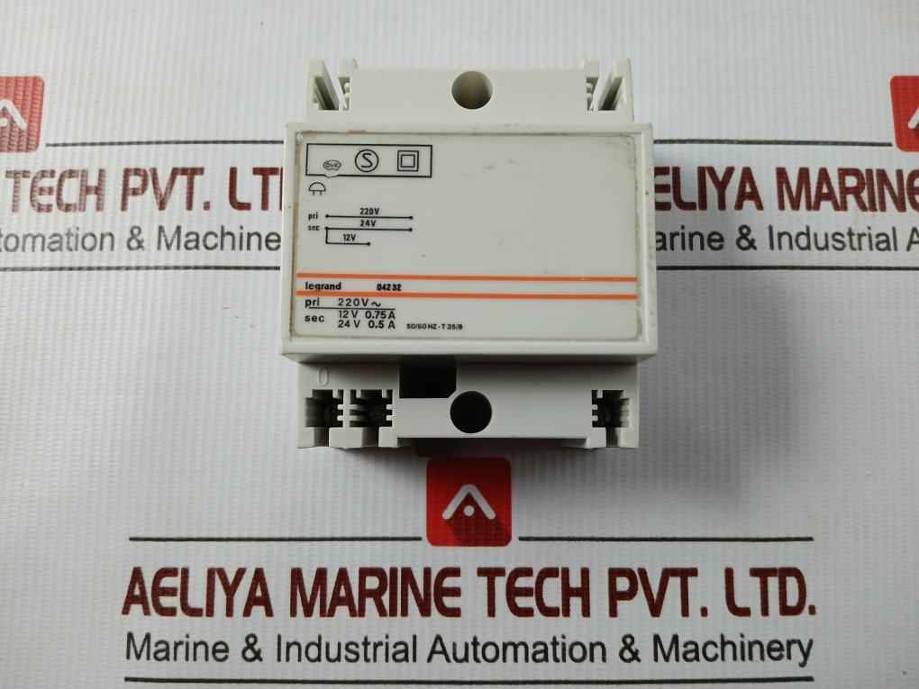 Legrand 24V 0.5A 50/60Hz Transformer 04232