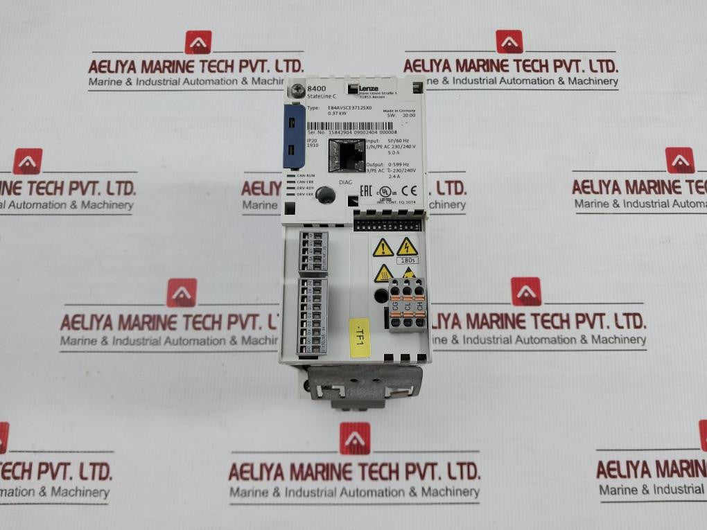 Lenze Frequency Inverter Drive E84avsce3712sx0 50/60hz