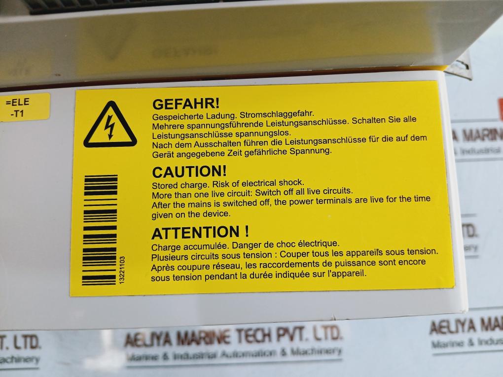 Lenze 8400 Topline C E84Avtce1134Sb0 Frequency Inverter Drive 11.0 Kw