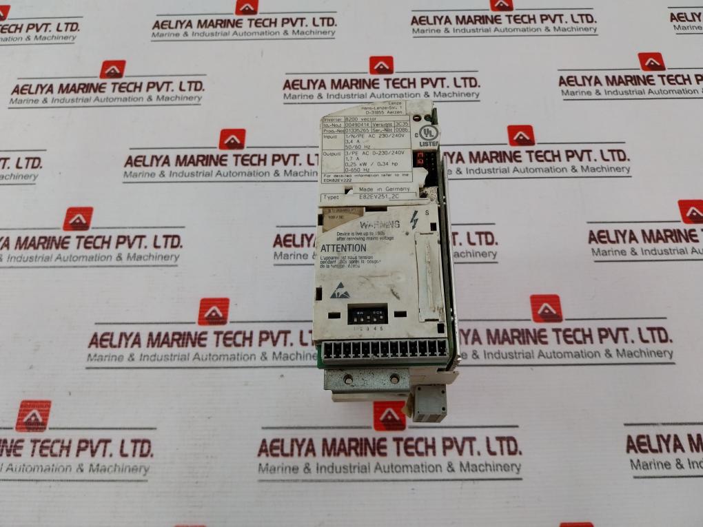 Lenze E82Ev251_2C Inverter 8200 Vactor Ver 3C35
