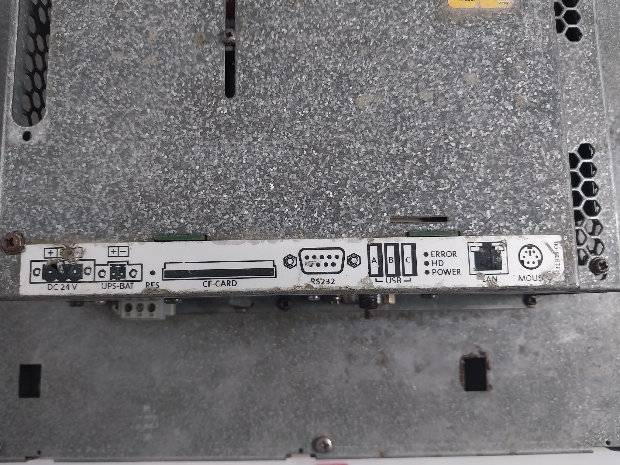 Lenze El5800 Touch Screen Ep8Gap6130095M00Xx-0000600001E Rev 1D.1B
