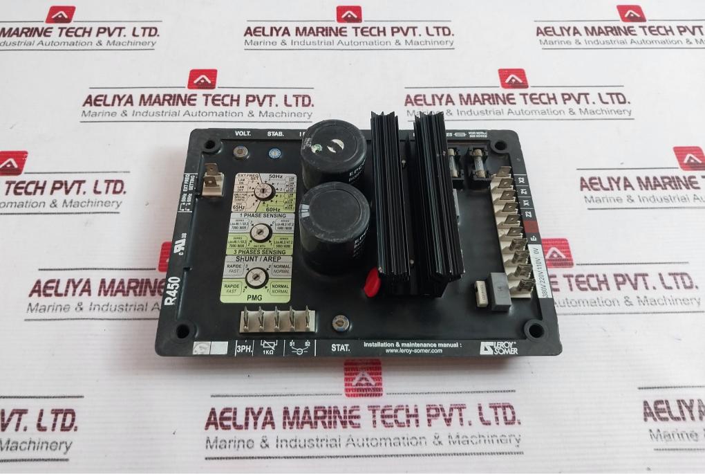 Leroy-somer R450 Automatic Voltage Regulator Board 50Hz/60Hz