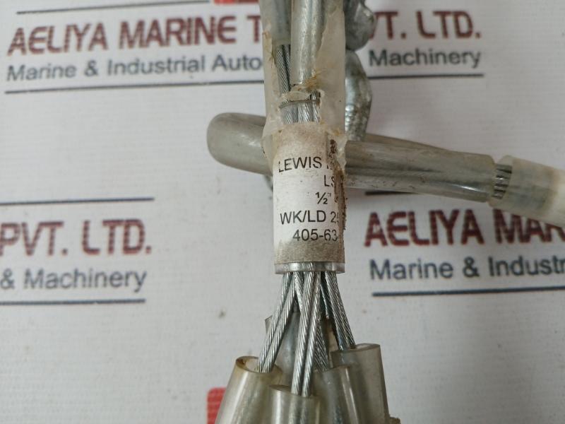 Lewis Lsg Snake Wire Rope 1/2"-1" 2500 Lbs