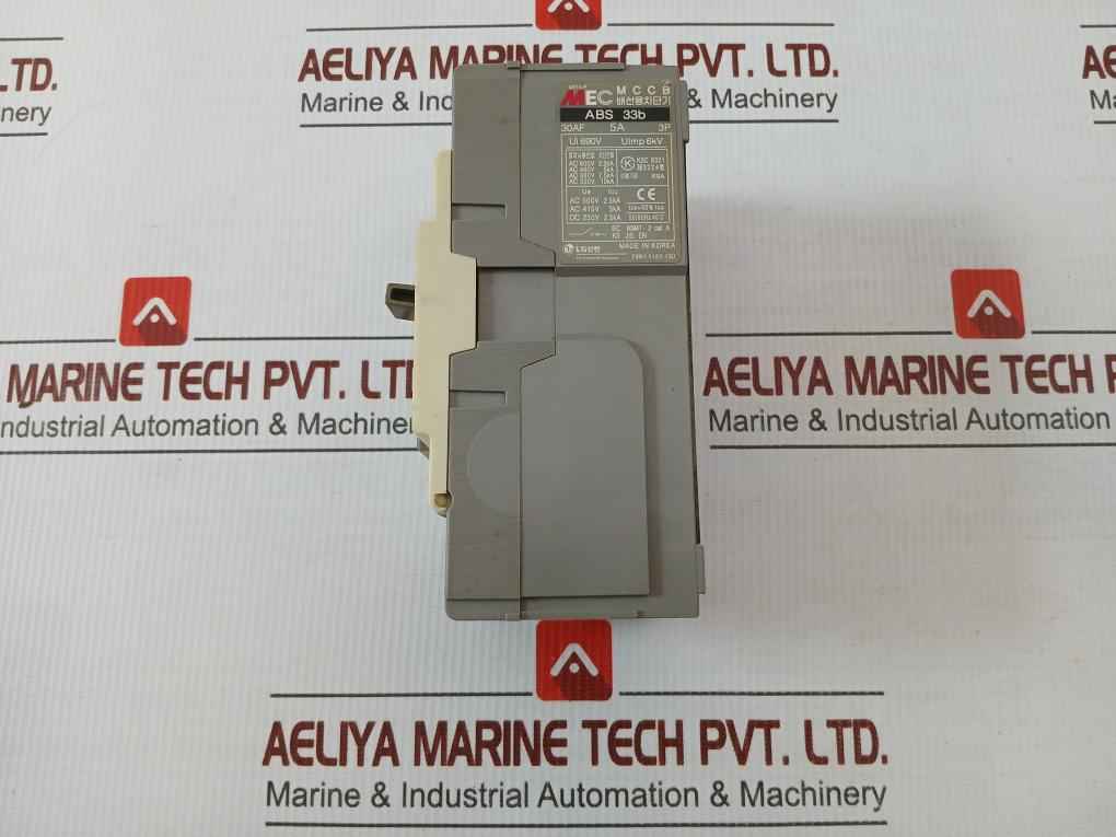 Lg Molded Case Circuit Breaker 690Vac 50/60Hz Abs 33B