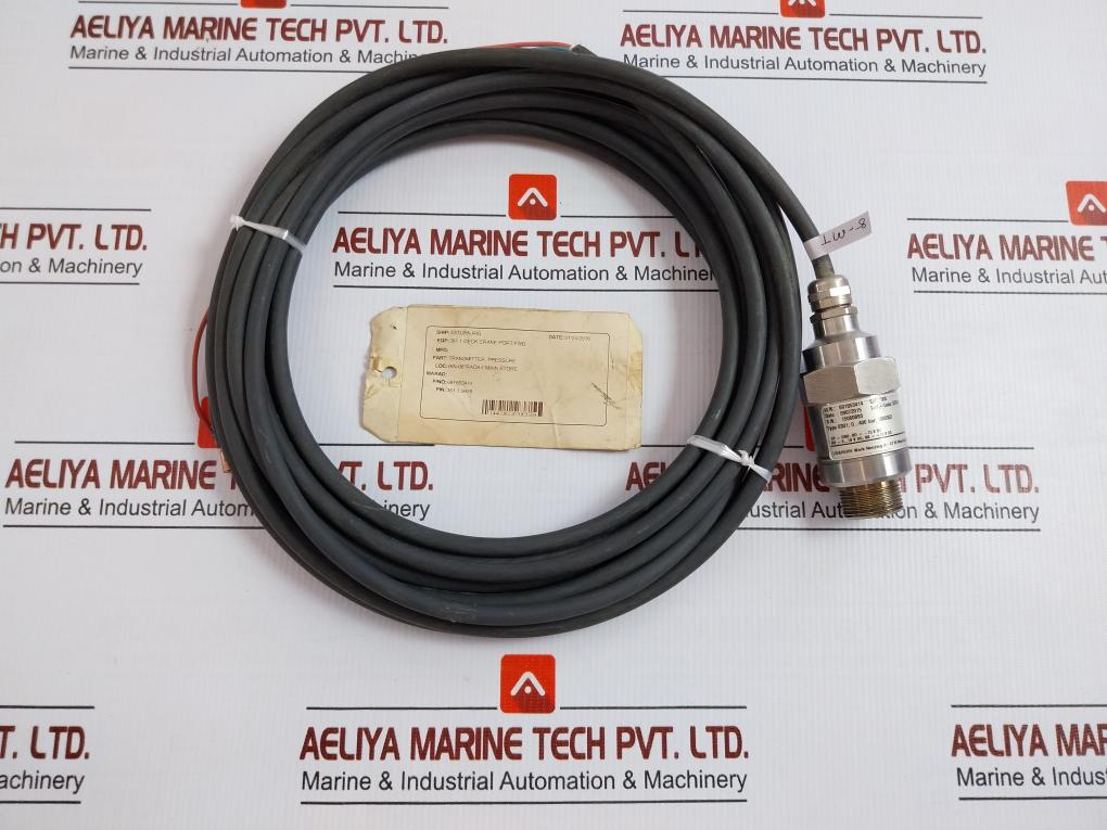 Liebherr 0-400Bar 8-m Pressure Transmitter With Cable 691853414