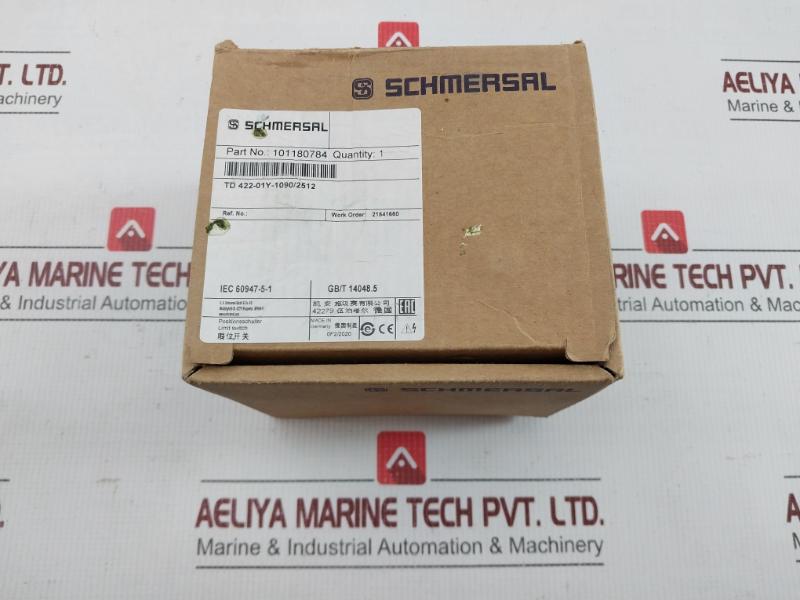 Limit Switch 6Kv 400V Schmersal Td 422-01Y-1090/2512