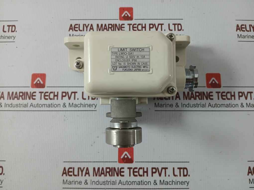 Limit Switch Lwio-sa1 Sakamoto Electric 500V 10A Ip66 Np2103-3