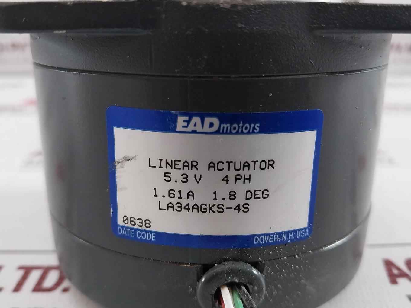 Linear Actuator Rev-b Ead Motors La34Agks-4S