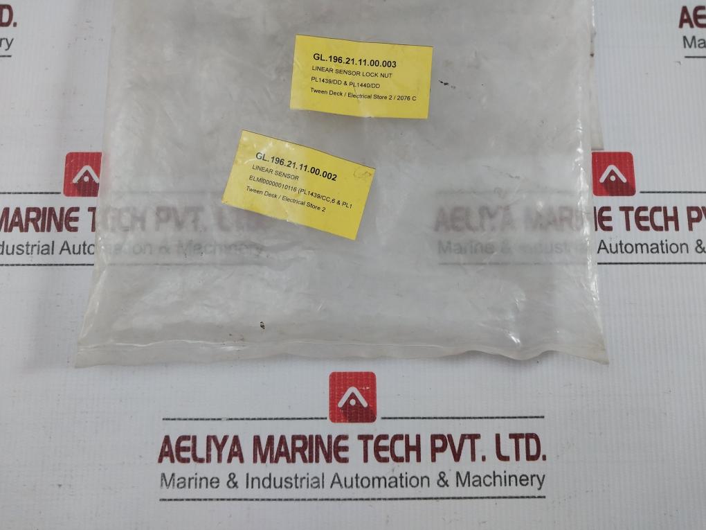 Linear Sensor Lock Nut Set L1439 Input 9-26Vdc 35Ma Varleyhydraulics/Macro Sensors
