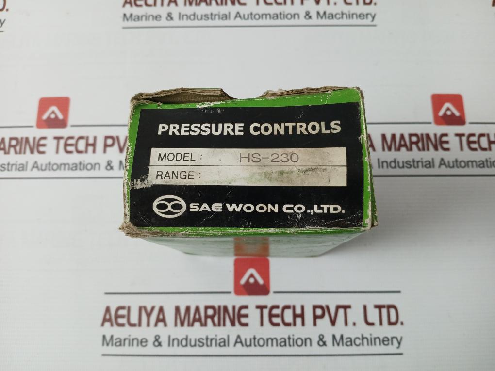 Linero Controls Hs-230 Pressure Control Switch 5-30 Kgf/Cm2 Ac 125V/250V 9147