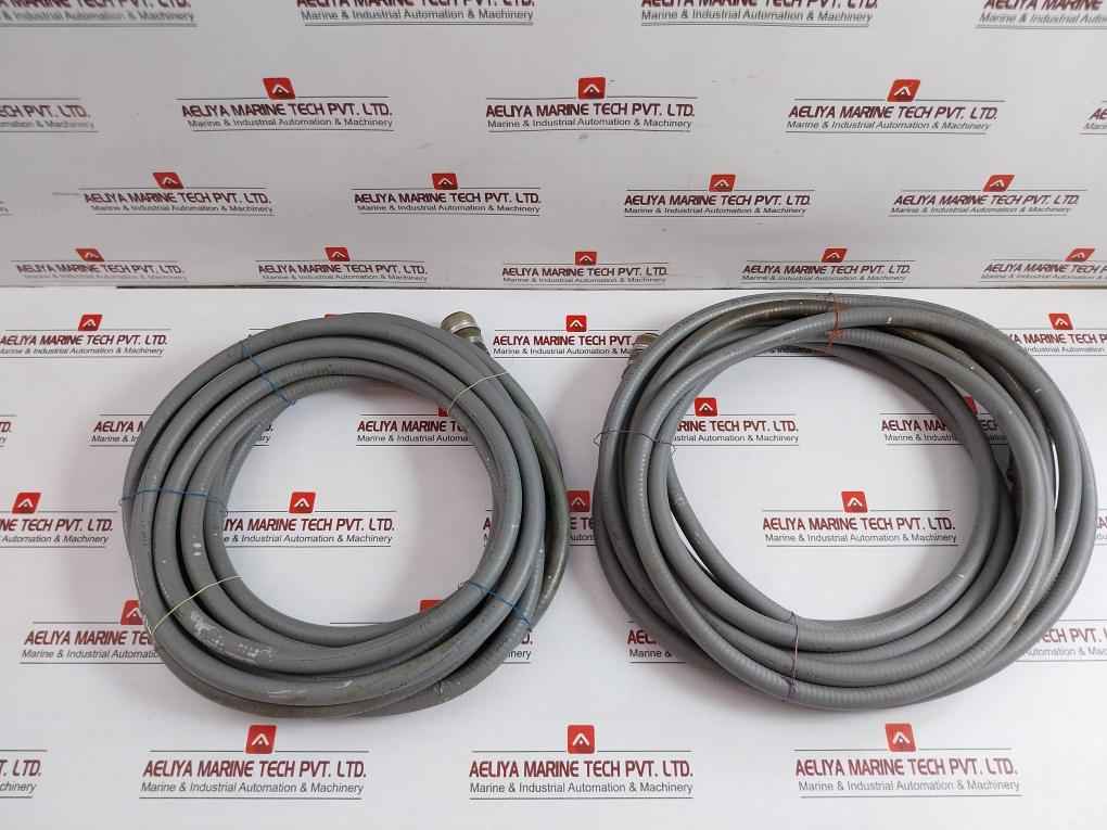 Liquatite 10 Meter 3/8" At Circular Mil-spec Connector Cable Assembly