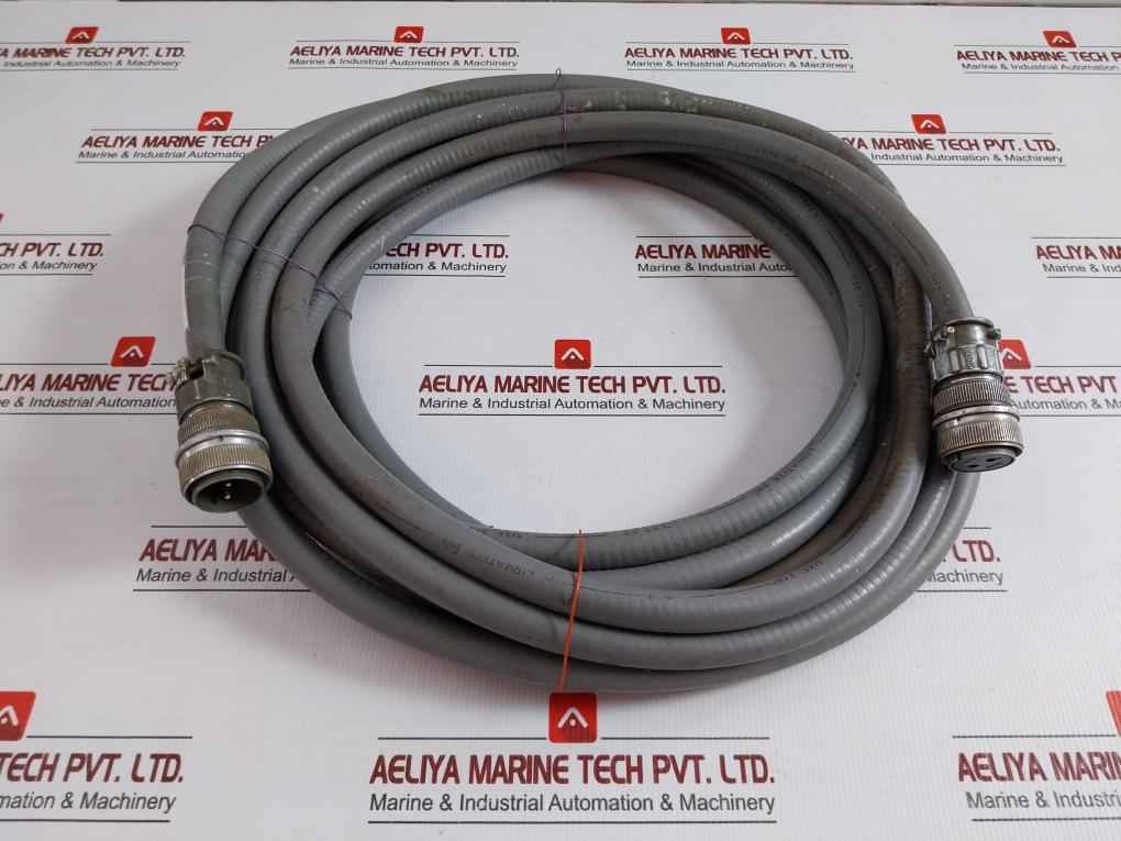 Liquatite 10 Meter 3/8" At Circular Mil-spec Connector Cable Assembly