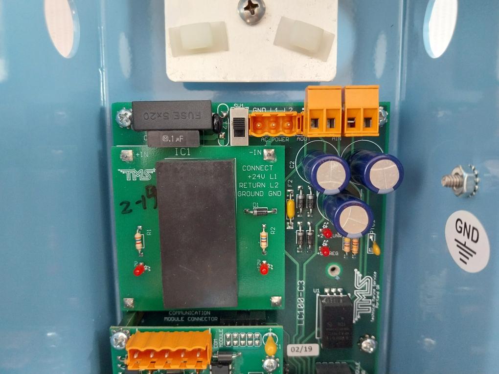 Liquid Level Computer Levelcom 100 Tms Lc-100 24Vdc 0.50A 35-60 Psi