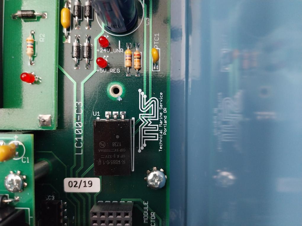 Liquid Level Computer Levelcom 100 Tms Lc-100 24Vdc 0.50A 35-60 Psi