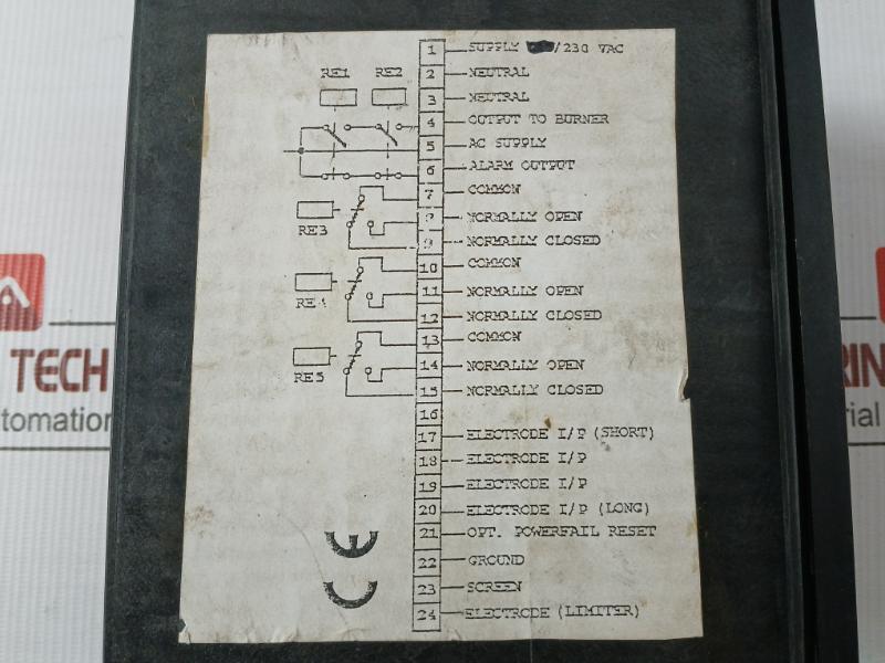 Liquid Level Controller 230 V~ Elektro Rela Ab Erab505