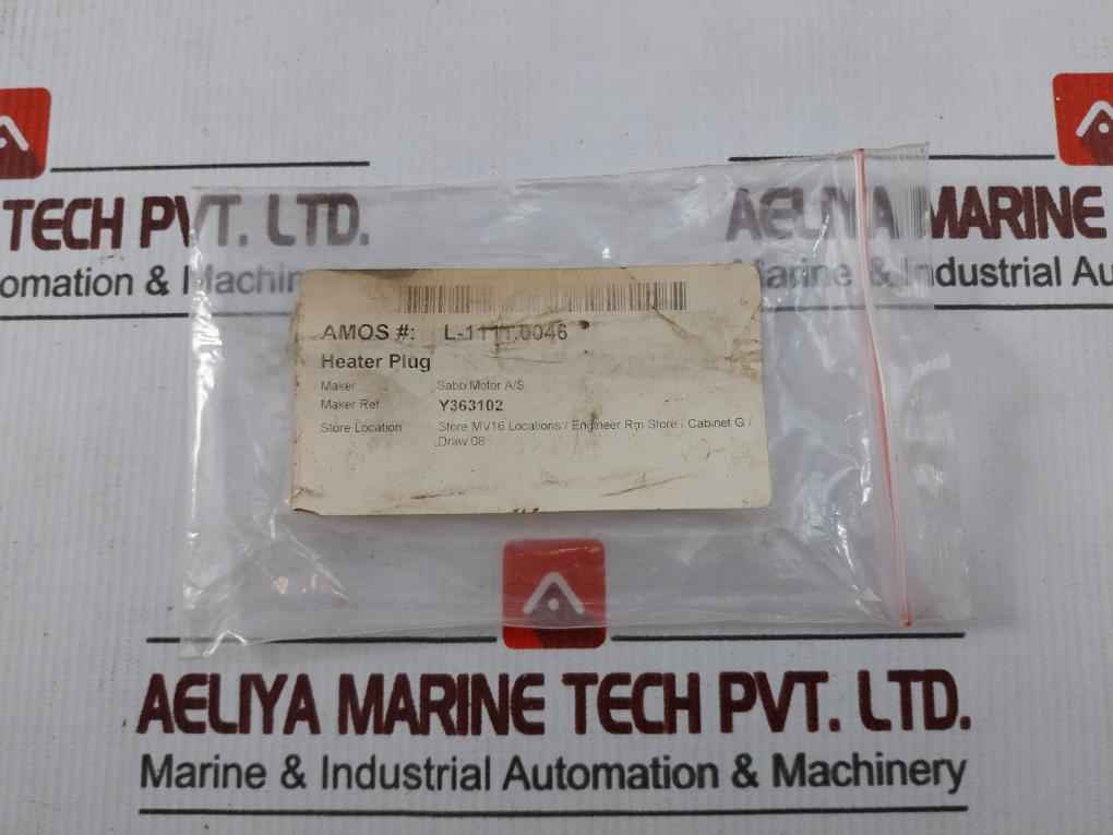 Lister Petter P363102 Heater Plug 12V M8