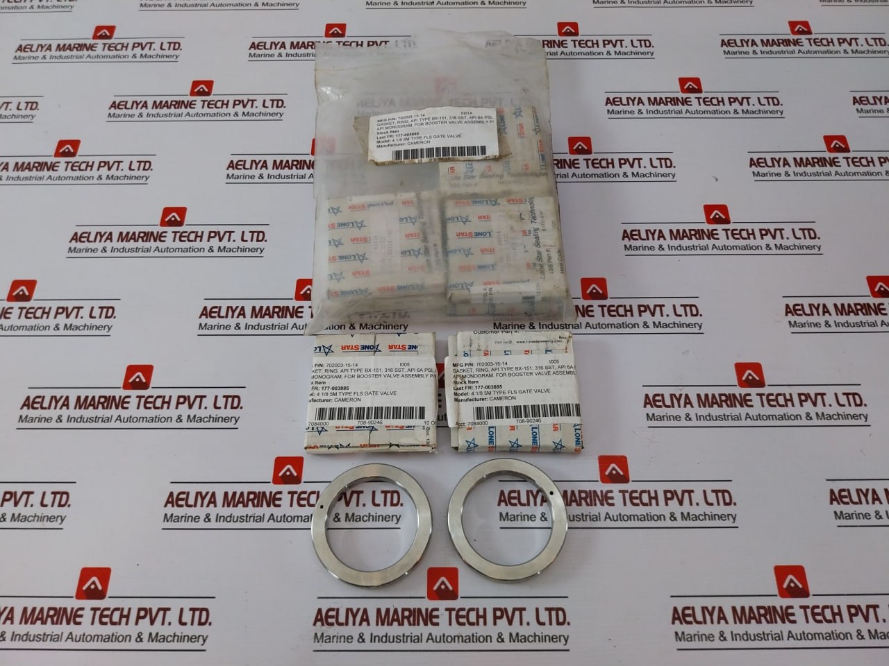 Lot of 4X Lone Star 6A-0415 Ring, API Type BX-151 Gasket