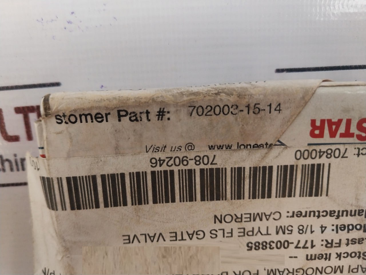 Lonestar Bx151 Gasket Ring Api Type Bx-151 316 Sst