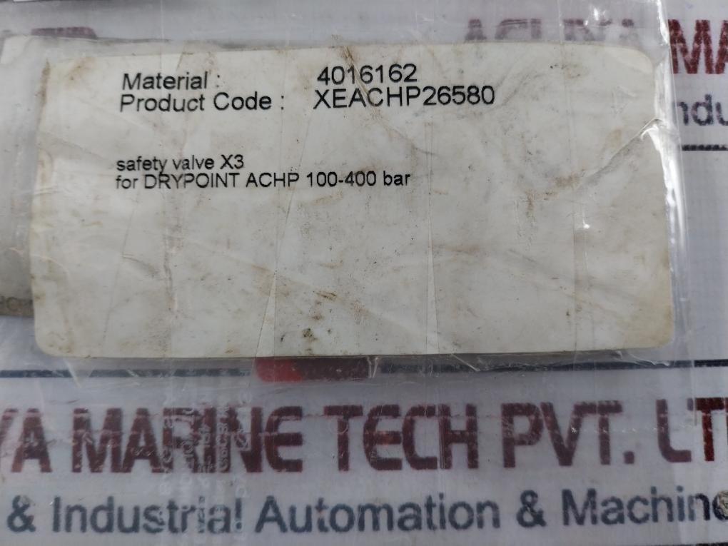 Lorch 2110 Safety Valve For Hp Compressor Wp5000