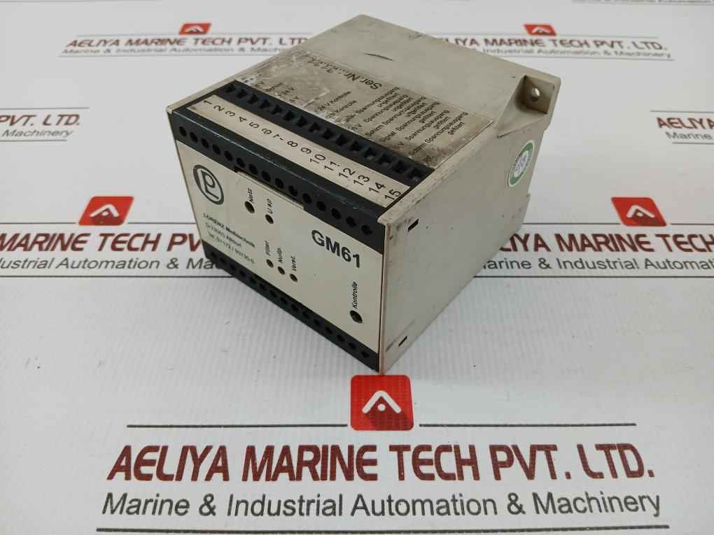 Lorenz Signal Conditioning Amplifier Unit Gm61 24V