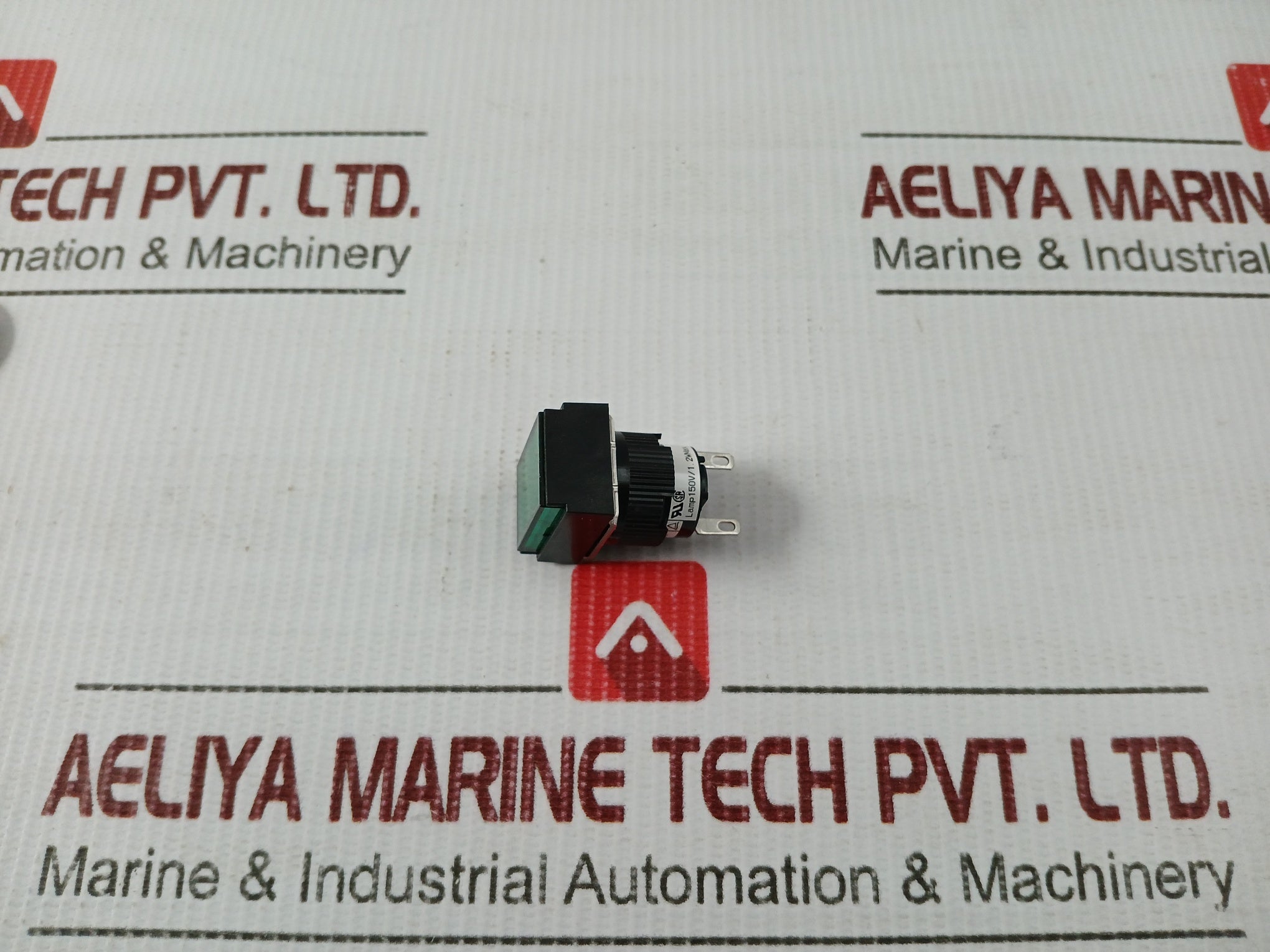 Lot-Of-5x-Ah164-Zt-Pushbutton-Pilot-Light-150v-1-2w-Max-By-Fuji-Electric-5
