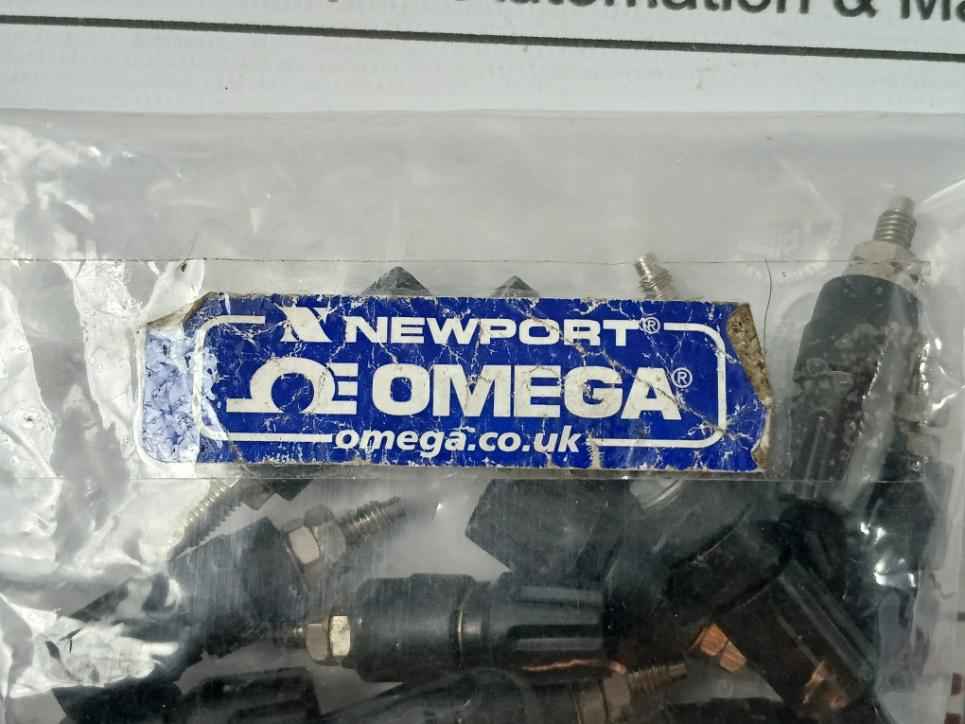 Lot of 7X Test Connector Banana Terminal Plug Omega