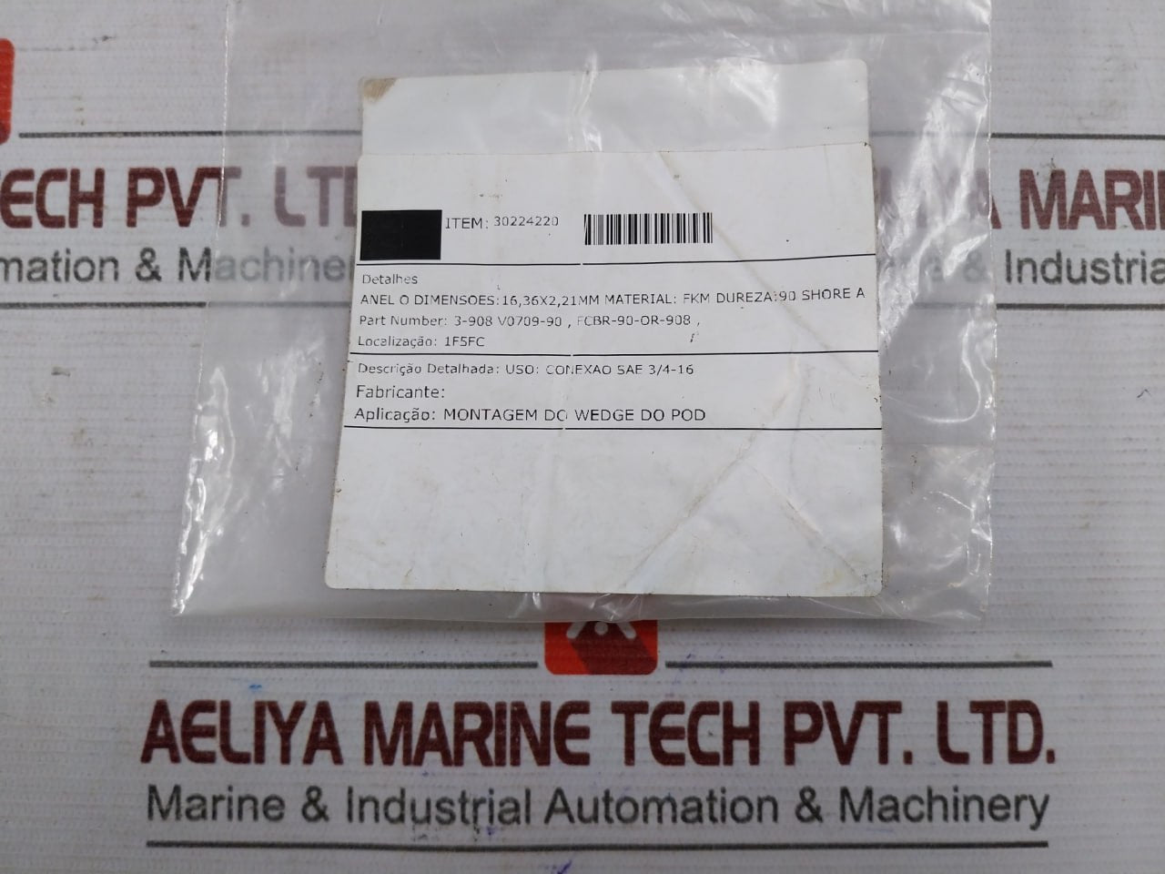 Lot Of 10X 30224220 O-ring Seal 3-908 V0709-90 FCBR-90-OR-908